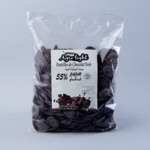 Pistoles chocolat 55% cacao AgroLight 1kg – Image 2