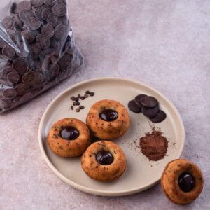 Pistoles sucre chocolaté noir Baracao 1kg – Image 1